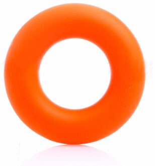 O Hand Gripper Grip Siliconen Ring Hand Weerstand Band Vinger Brancard-Oefening Voor Onderarm Pols Training Carpaal Hand Expander Oranje