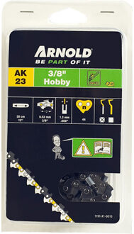 O Kettingzaag Arnold Zaagketting 3/8"Lp 1,3Mm 44 Schakels