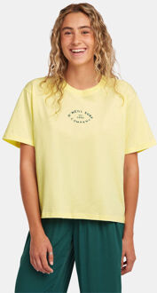 O'Neill Boxy Back Print T-shirt Dames Geel - M