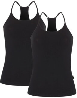 O'Neill Dames racerback top 2-pack - maat L Zwart