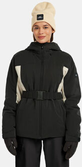 O'Neill Fwc'Cruz Hybrid Belted Snow Ski-Jas Dames Zwart