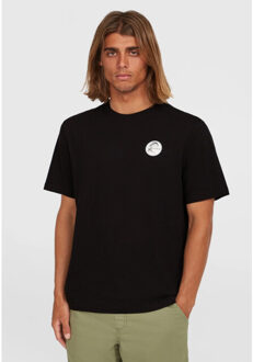 O'Neill Heren backprint t-shirt o'riginals surf shop Zwart - L