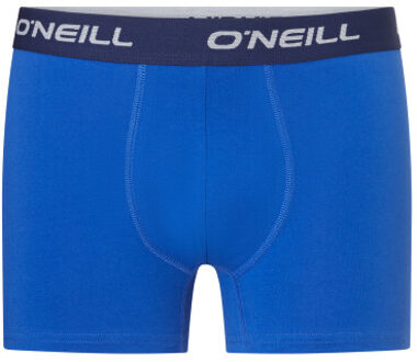 O'Neill Heren boxershorts trunks 6-pack blauw/navy/antraciet - maat M Veelkleurig