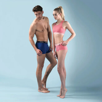 O'Neill Heren boxershorts trunks 900003 effen blauw 3-pack - maat XXL Veelkleurig