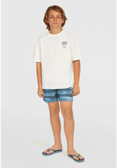 O'Neill Jongens zwemshort cali gradient 14" blauw zee print Veelkleurig - 152