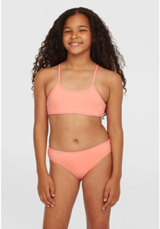 O'Neill Meisjes bikini set essentials bralette koraal Roze - 152