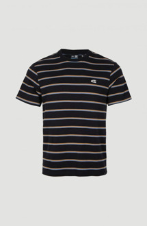 O'Neill O´neill americana stripe t-shirt Zwart - XL