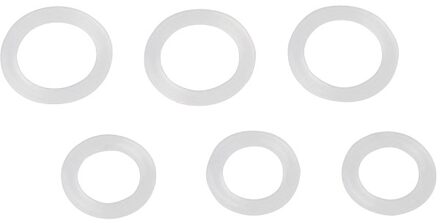 O-ring, siliconen, voor ventielaansluiting met buitendraad M8/M10 (2x3) - 98696970