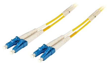 O0350.10 Glasvezel kabel 10 m OS2 LC Geel