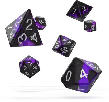 Oakie Doakie Dice RPG Set Enclave - Amethyst (7)