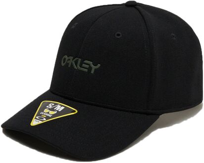 Oakley 6 Panel Stretch Metallic Hat Blackout S/m