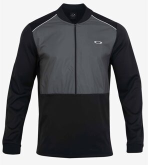 Oakley Bimaterial HZ Heren Zwart Track Jacket - maat XL