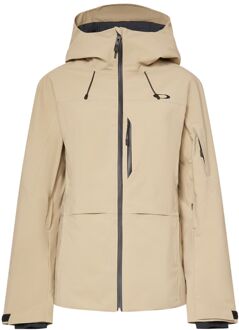 Oakley Canopy Insulated Ski/snowboard jas Dames S/36 Beige