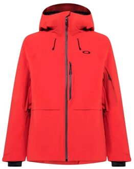 Oakley Canopy Insulated Ski/Snowboardjas Heren XL Rood