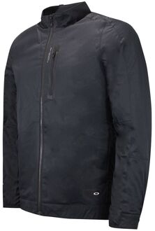 Oakley City Performance Lange Mouw Zip Up Zwart Heren Bomberjack 412423 02E - maat L