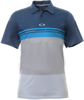 Oakley Colourblock Ensign Blauw Golf Poloshirt - Heren