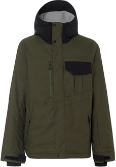 Oakley Division Evo Insula 2L 10K Zip Up Khaki Herenjas 412786 86V Groen - XL