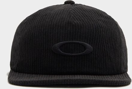 Oakley Ellipse Corduroy Cap, zwart - One Size