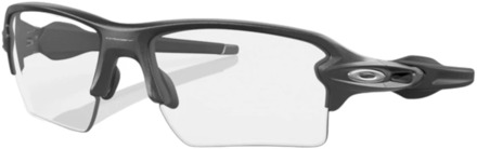 Oakley Flak 2.0 XL - Sportbril - Steel / Clear Black Iridium Photocromatic