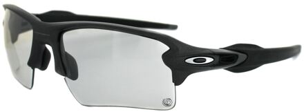Oakley Flak 2.0 XL - Sportbril - Steel / Clear Black Iridium Photocromatic