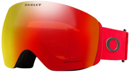 Oakley Flight Deck L Skibril Senior rood - zwart - 1-SIZE