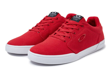 Oakley Flyer Lace-Up Rood Canvas Heren Plimsolls 13551 465 - EU 41 / UK 7.5
