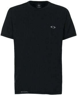 Oakley Graphic Logo Korte Mouw Crew Neck Zwart Heren Effen T-shirt 434006 02E