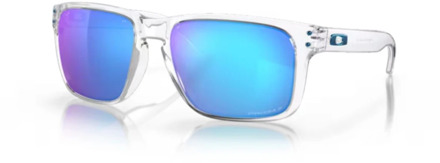 Oakley Holbrook XL Polished clear Prizm Saphire Polarized