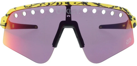 Oakley Iconische zonnebril met uniforme lenzen Oakley , Yellow , Unisex - ONE Size