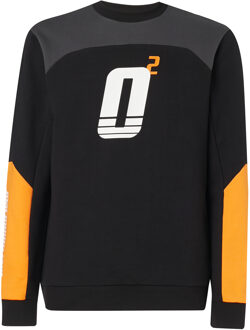 Oakley Lange Mouw Crew Neck Heren Zwart Racing Team Top 472544 02E - S