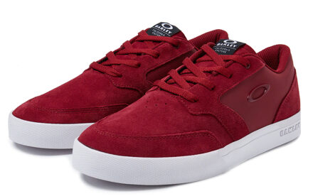 Oakley Lighthouse Lace-Up Rood Glad Leer Heren Sportschoenen 13550 4ST