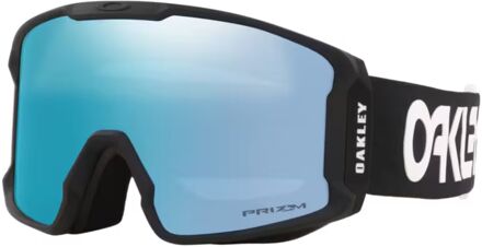 Oakley Line Miner L Skibril Senior zwart - wit - 1-SIZE