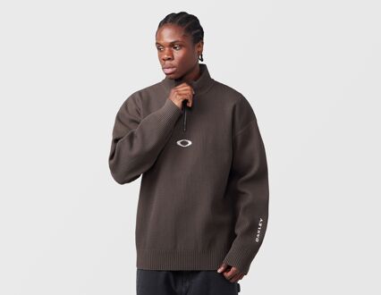 Oakley New Retro 1/4 Zip Sweater 1.0, bruin - M
