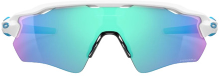 Oakley Radar EV Path Team Colors Polished White/ Prizm Sapphire Iridium - OO9208-57