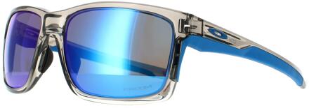 Oakley Rectangle Heren Grijs Inkt Sapphire Prizm Zonnebril - One Size