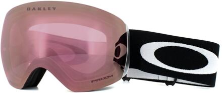 Oakley Skibril Flight Deck OO7050-34 Matt Black Prizm Snow Hi Pink Iridium Zwart