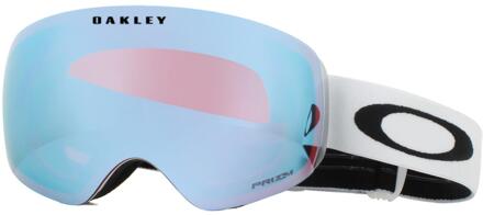Oakley Skibril Flight Deck XM OO7064-A0 Matte Wit Prizm Snow Sapphire Iridium - One Size