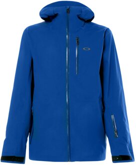 Oakley Snow Shell Zip Up Heren Blauw Hydrofree 15K/3L Jas 412523 609 - maat