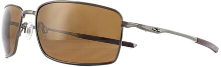 Oakley Sportbrillenshop - Oakley Square Wire Tungsten/ Prizm Tungsten Polarized - OO4075-1460
