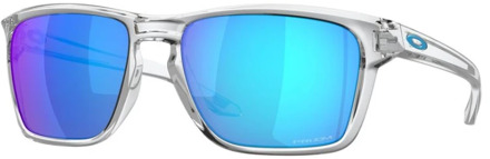 Oakley Sportbrillenshop - Oakley Sylas Polished Clear/ Prizm Sapphire - OO9448-0457