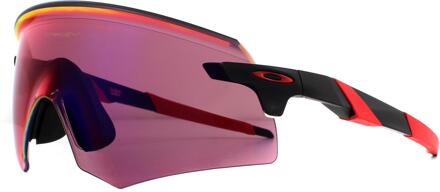 Oakley Sportieve Encoder Zonnebril Prizm Road Oakley , Black , Heren - 36 MM