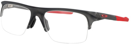 Oakley Stijlvolle Optische Bril met Plazlink Technologie Oakley , Black , Heren - 56 MM