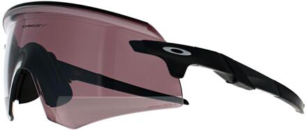 Oakley Stijlvolle zonnebril met Encoder-technologie Oakley , Black , Heren - 36 MM