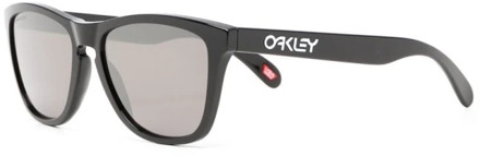 Oakley Stijlvolle zonnebril met grijze getinte lenzen Oakley , Black , Unisex - ONE Size