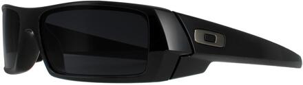 Oakley Wrap Heren Gepolijst Zwart Grijs Zonnebril - maat