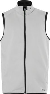 Oakley Zip Up Grijs Hydrofree Heren Golf Range Vest Gilet 412540 22Y - maat
