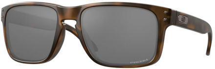 Oakley zonnebril - Holbrook - Matte brown tortoise - prizm black irridium lens