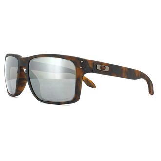 Oakley zonnebril - Holbrook - Matte brown tortoise - prizm black irridium lens