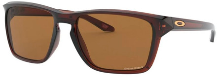 Oakley Zonnebril met hoge wrap-stijl en Prizm™ lenzen Oakley , Brown , Heren - 57 MM