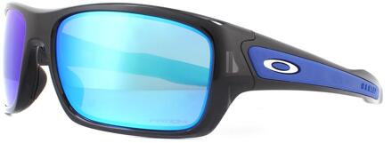 Oakley Zonnebril Turbine OO9263-56 Zwart Ink Prizm Sapphire